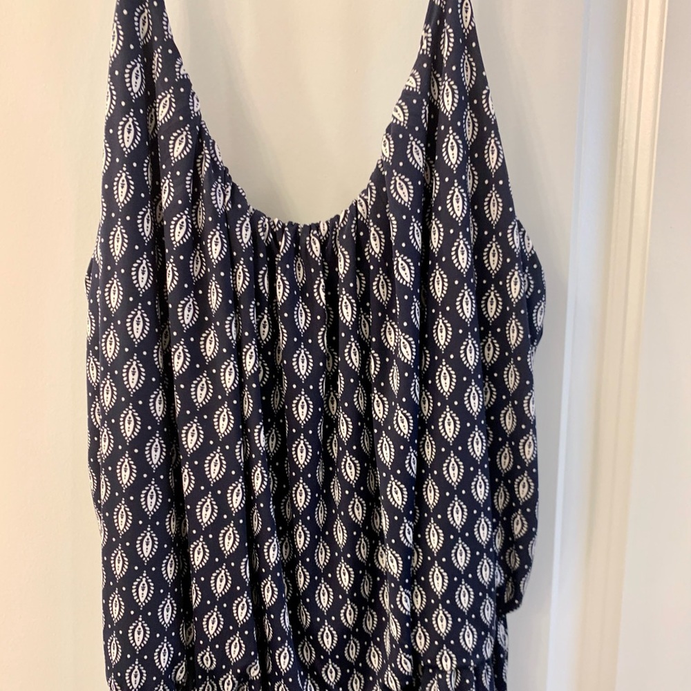 Kaileigh XL Navy Jumpsuit